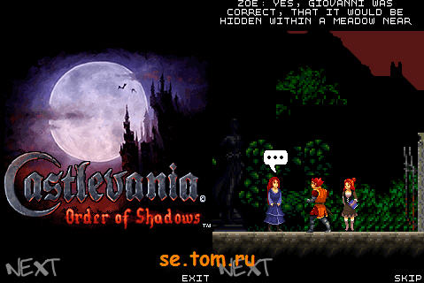 Castlevania: Order Of Shadows