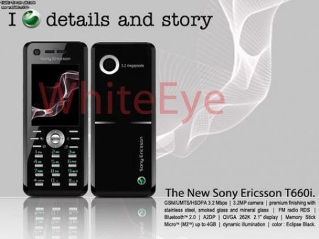  Sony Ericsson: Bravia Mobile, Cyber-shot M, T660i