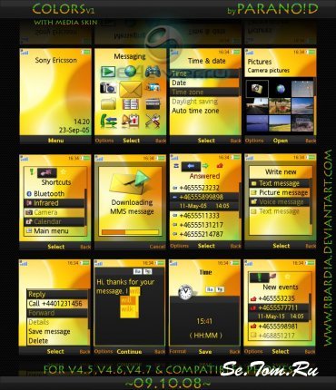 ColorsV1 -   Sony Ericsson 240320