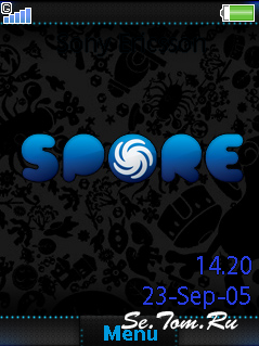 SPORE black 240x320