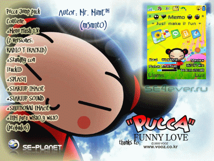 Pack Pucca Jump for SE 176x220
