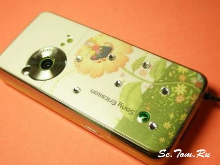 Sony Ericsson K660 Flowers & Diamonds