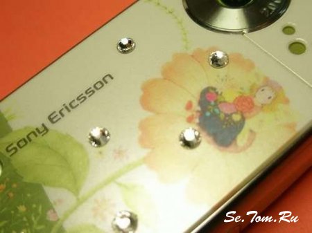 Sony Ericsson K660 Flowers & Diamonds