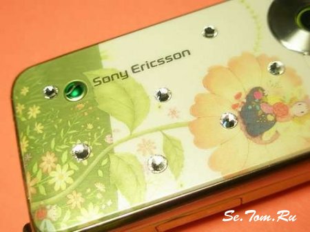 Sony Ericsson K660 Flowers & Diamonds
