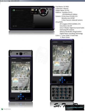   Sony Ericsson P905 Yokumo