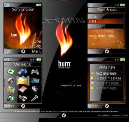 Burn Energy - MegaPack For Sony Ericsson [128x160,176x220,240x320]
