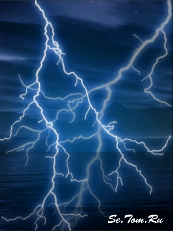 Lightning - Shake it wallpaper for SE [320x240]