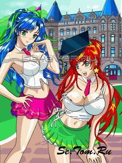 Bad Manga Girls - Sexy College