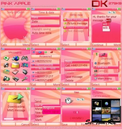 Pink Apple [240x320]