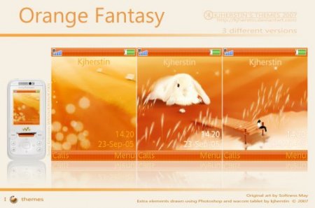 Orange Fantasy [176x220 | 240x320]