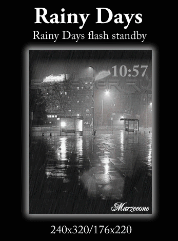 Rainy Days -   ( 176x220|240x320 )