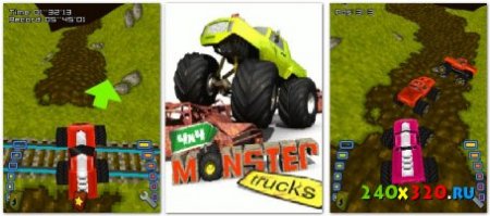 4x4 Monster Trucks 3D |240x320|