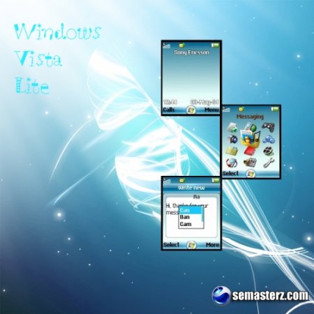 Windows Vista Lite -   Sony Ericsson 128*160