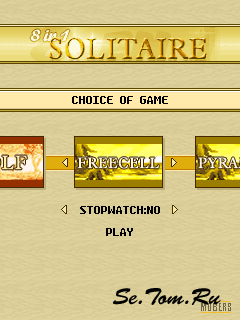 Solitaire 8 in 1