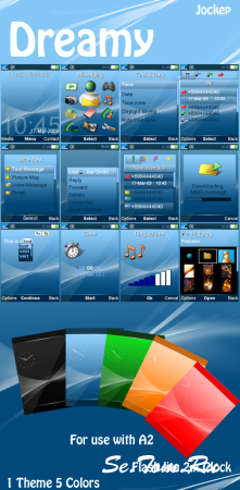 Dreamy - Flash Theme 2.0 for Sony Ericsson