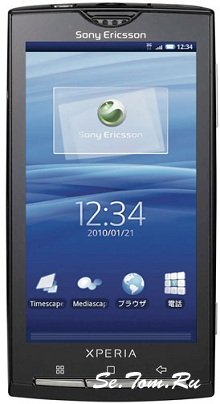 DOCOMO выводит Xperia от Sony Ericsson на японский рынок