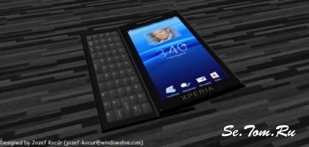 Sony Ericsson XPERIA X20 Scarlet: мощь и стиль