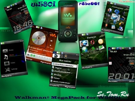 Walkman® MegaPack for W580i R8BE001